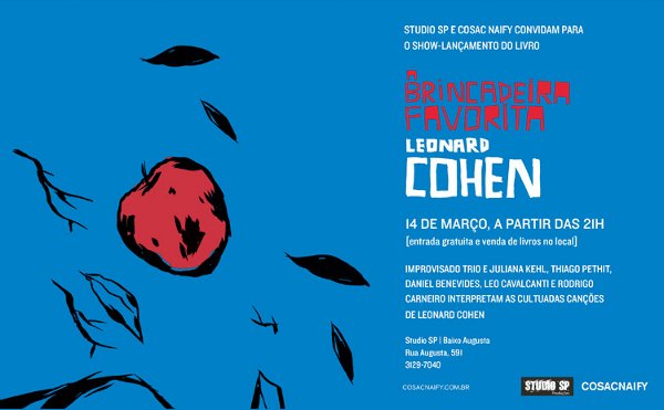 Thiago Pethit e Leo Cavalcanti cantam em show tributo a Leonard Cohen