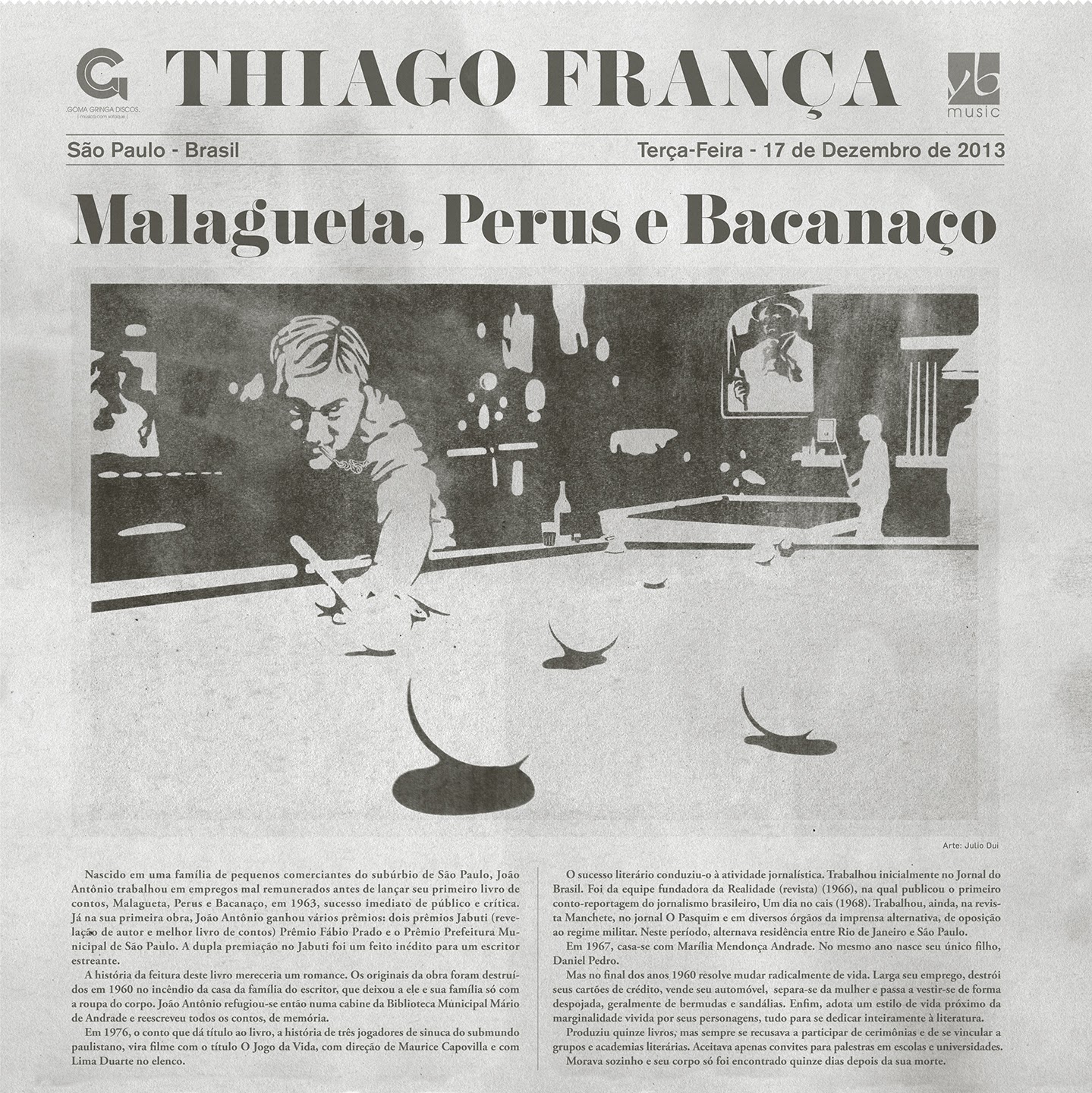 Thiago França: Malagueta, Perus e Bacanaço post image